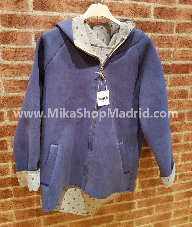 Chaqueta negra neopreno combinada Losan para hombre